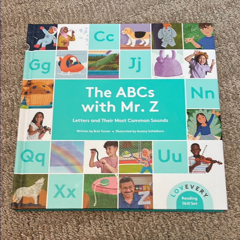 Lovevery 'The ABCs with Mr. Z' Kids Book